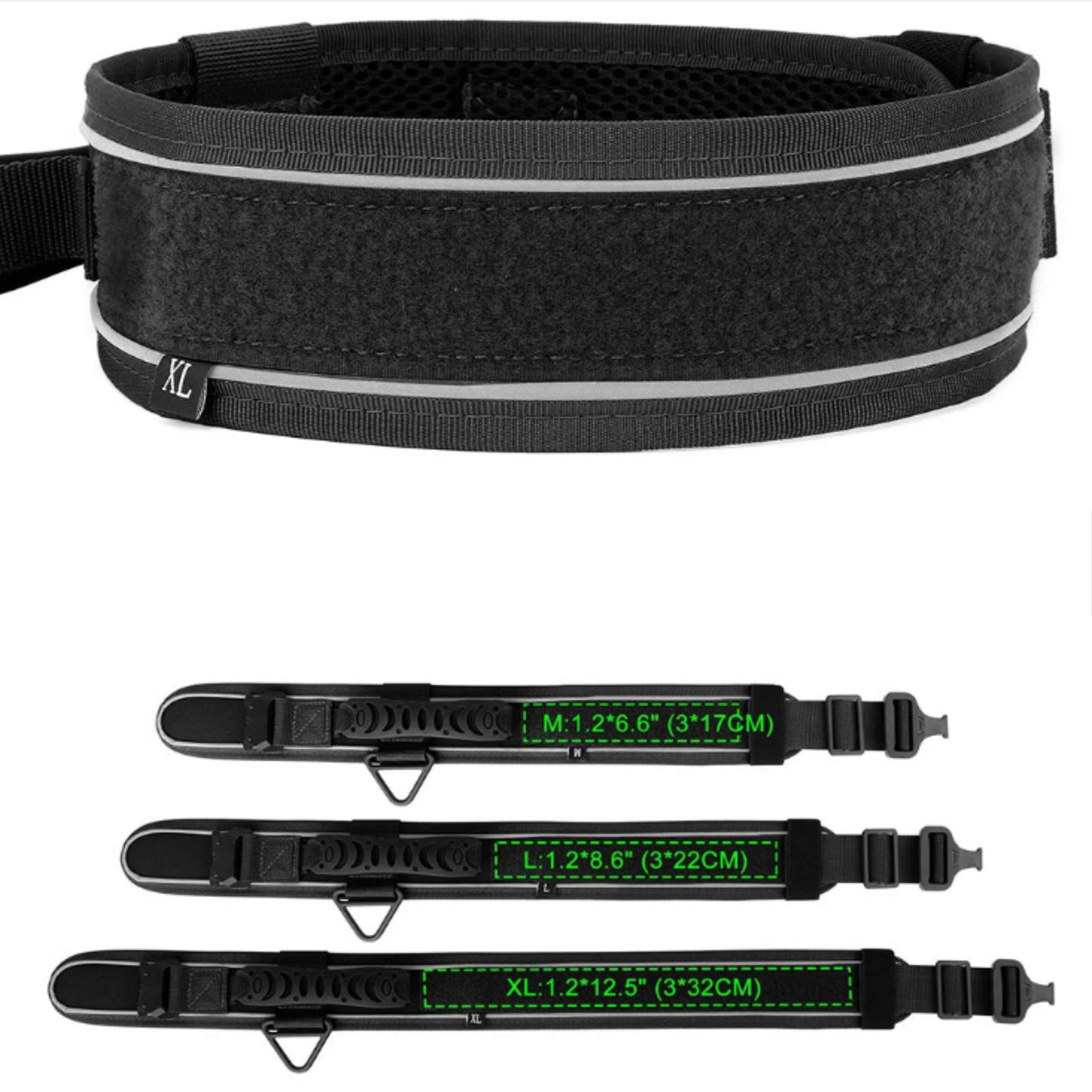 Halsband mit Griff und Schnellverschluss