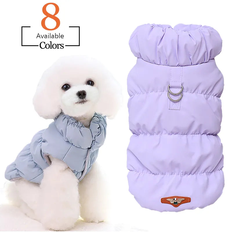 Winterjacke für kleine Hunde und Katzen
