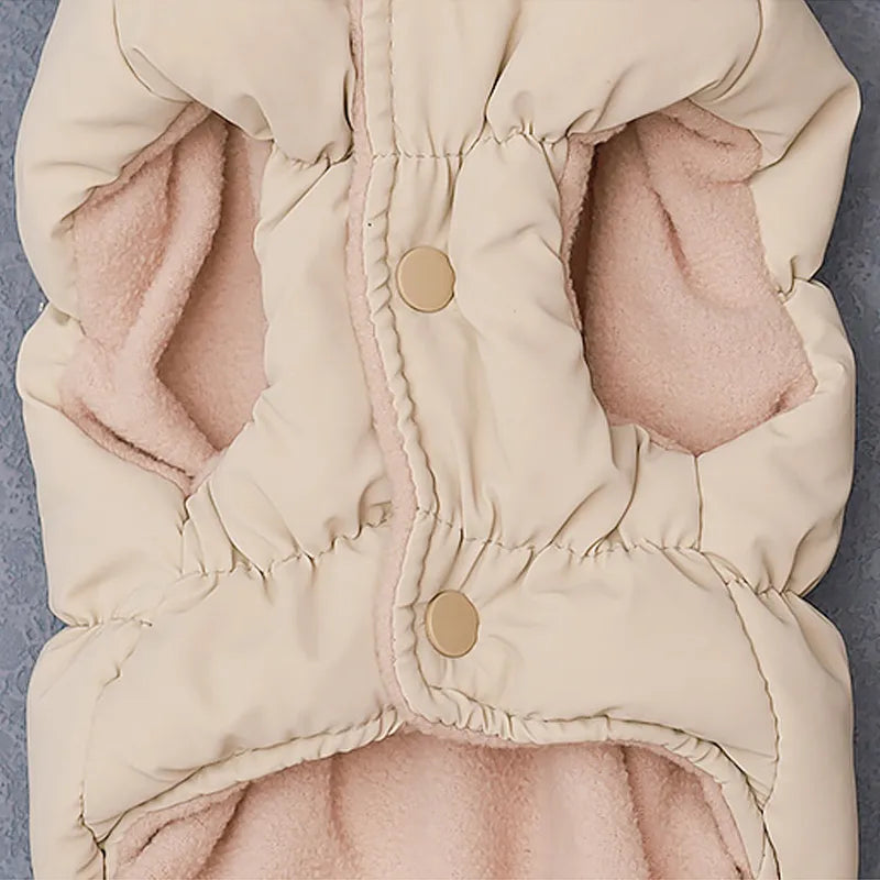 Winterjacke für kleine Hunde und Katzen