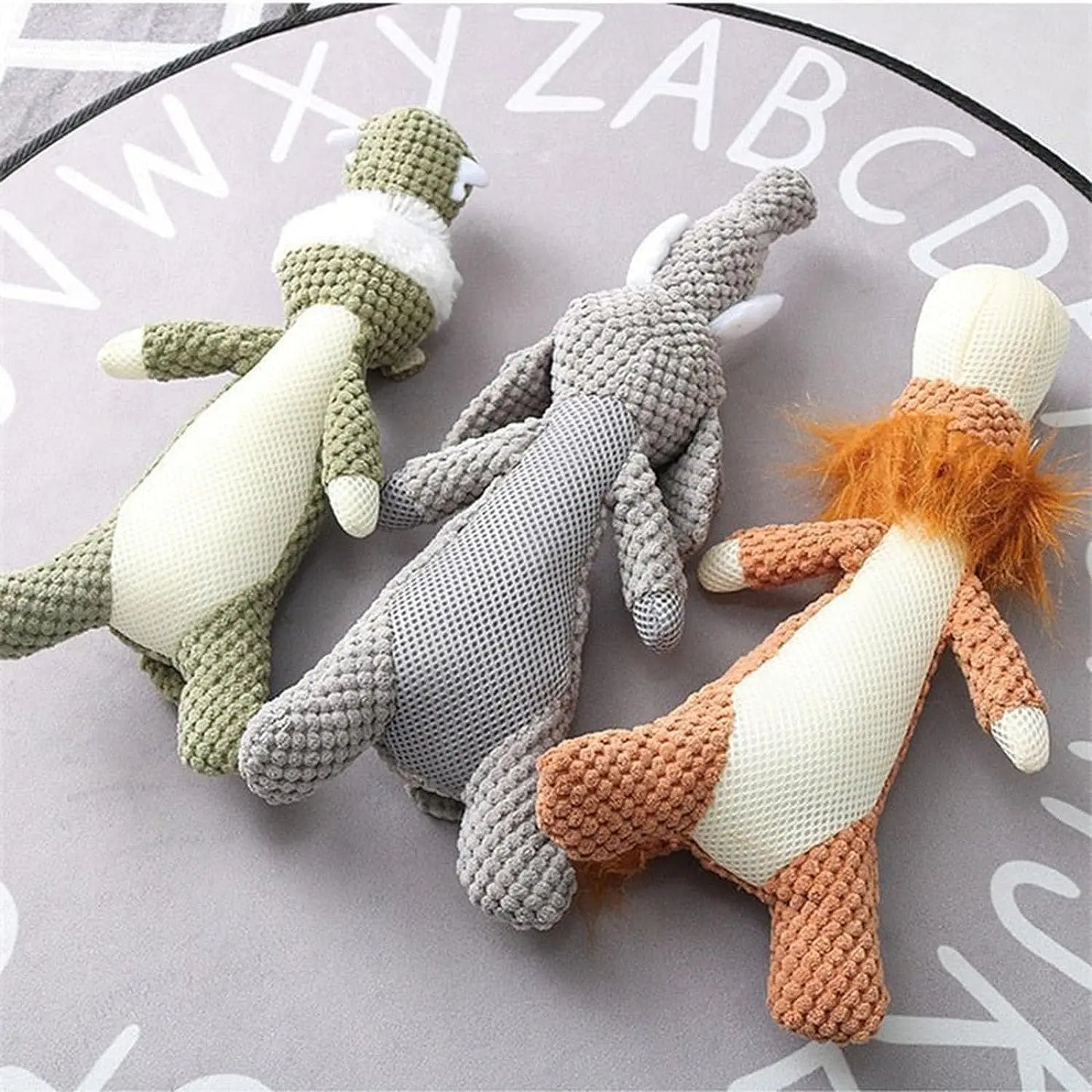 Cordstoff Kuscheltiere mit Squeaker