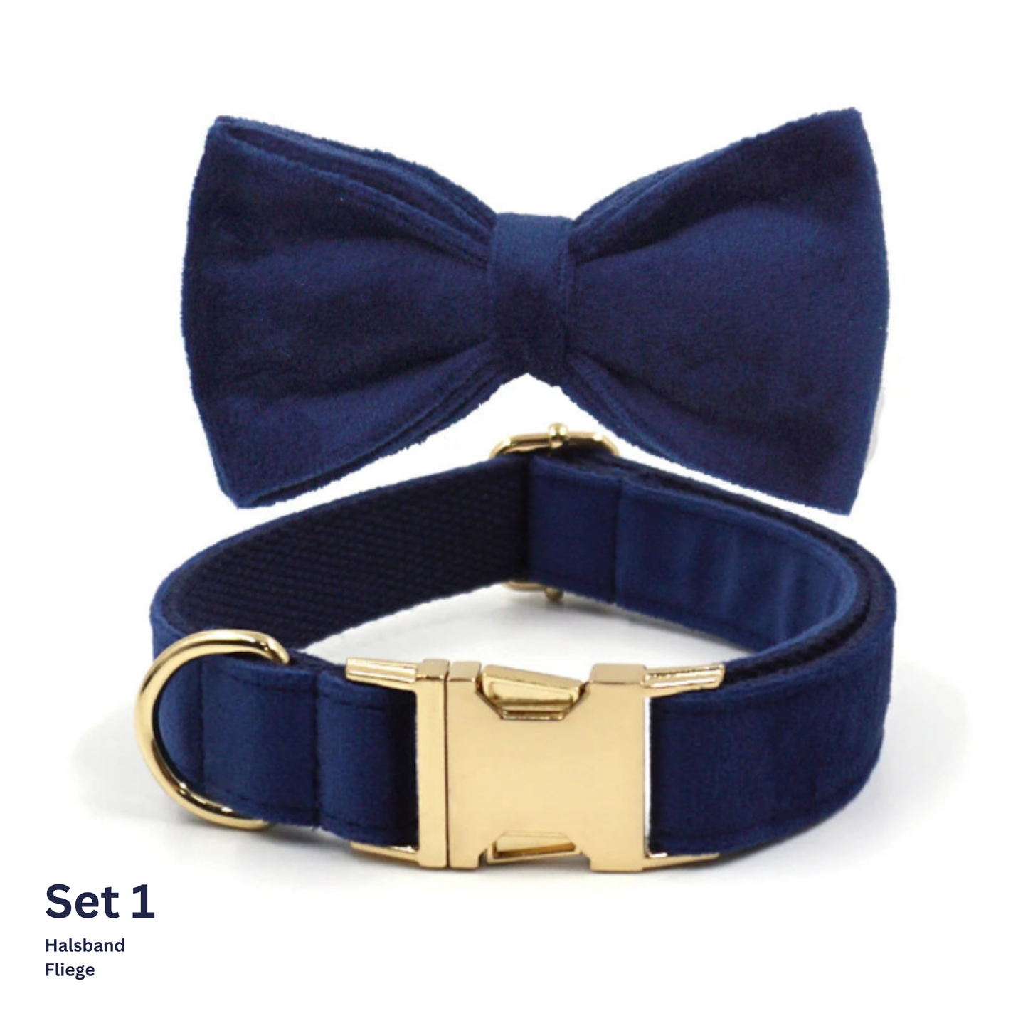 Marinblaue Accessoires Einzeln oder im Set