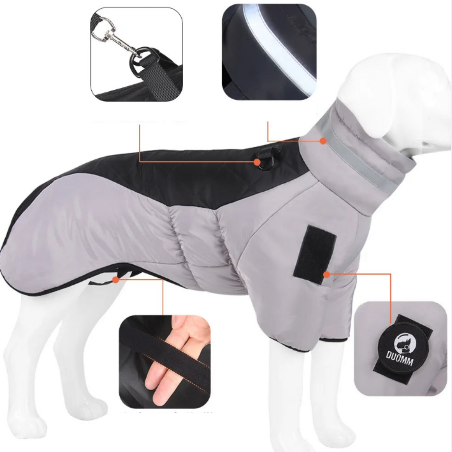 Hunde Winterjacke