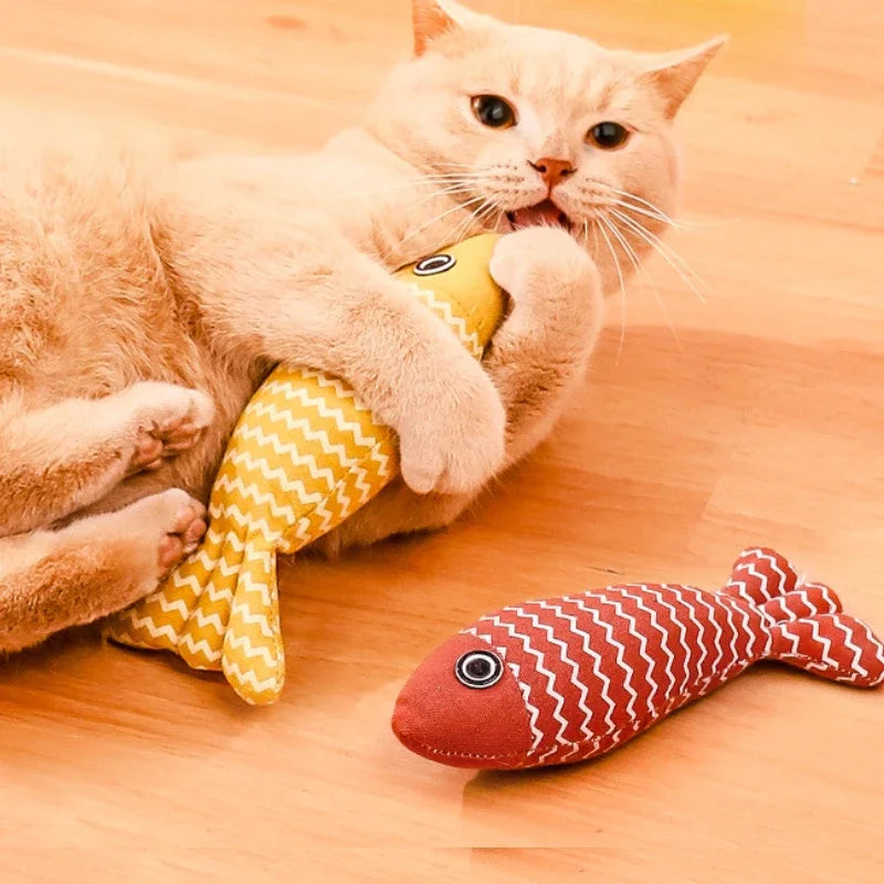 Floppy Fisch mit Katzenminze