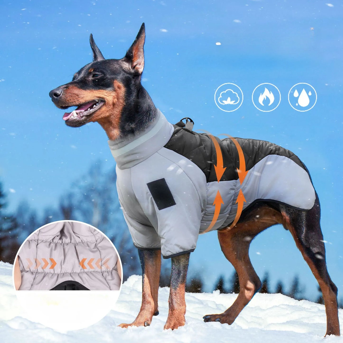 Hunde Winterjacke
